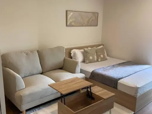 For rent: Lumpini Condotown Ekachai 48, corner room with privacy, decorated in a controlled tone, comes with a large usable area, book now.