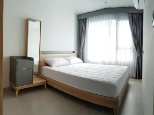 For rent Life Ladprao, super new room, 1 bedroom, fully furnished, the whole room, beautiful view, book now, you will regret it. images