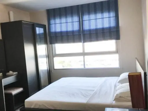 For rent, Plum Condo Nawamin, fully furnished, high floor, convenient transportation, hurry!