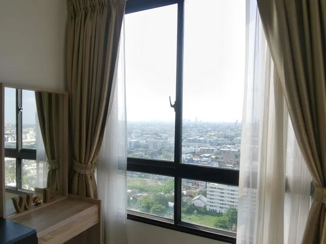 ขายด่วน!! คอนโด อาทีมิส สุขุมวิท 77 ชั้น24 ห้องมุม เฟอร์นิเจอร์ครบ หิ้วกระเป๋าพร้อมเข้าอยู่ จองเลย!!