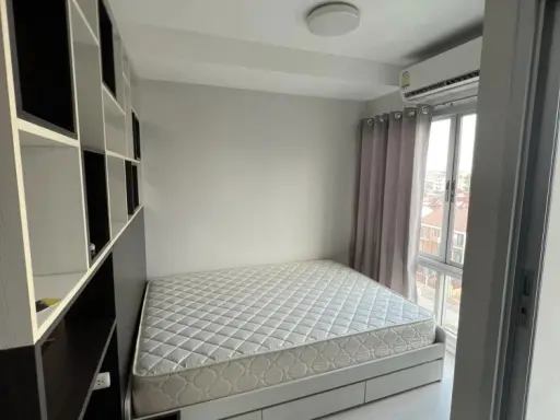 Sell for rent!! Condo The Lock 3 Sukhumvit 101/1, ready to move in room. You can only come in. If you miss it, you will regret it!!