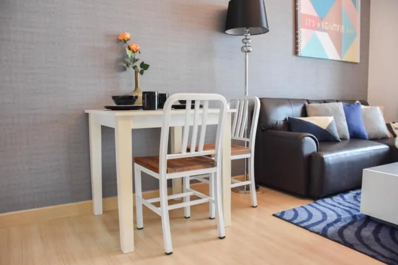 For rent, True Thonglor, condo, beautiful room, fully furnished, central Easy travel Get to know each other quickly.