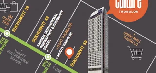 ขายดาวน์ Culture Thonglor ห้องสตูดิโอ ห้อง 26 ตรม. ชั้น 18 ในทำเลสุดปัง จองเลยอย่ารอช้า images