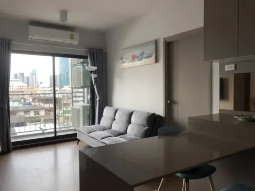 For rent: Ideo Sukhumvit 93, 7th floor, corner room, fully furnished. Interested? Reserve now. Don't miss out!