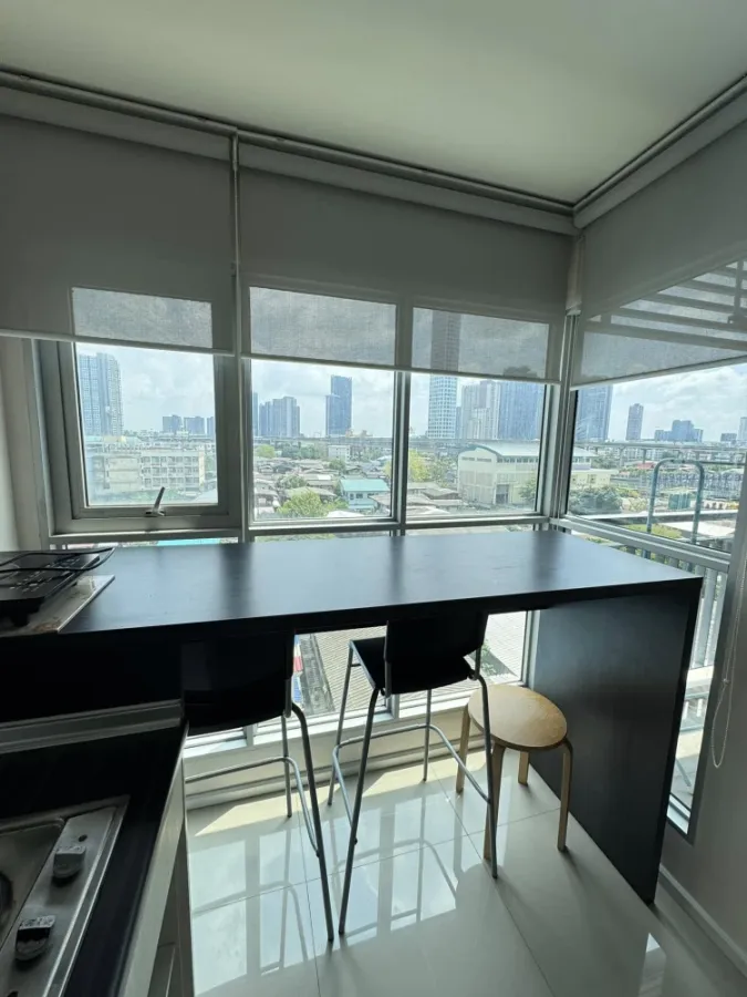 Condo for rent, Aspire Sukhumvit 48, ready to move in, 4th floor, good height, good price, reserve now.