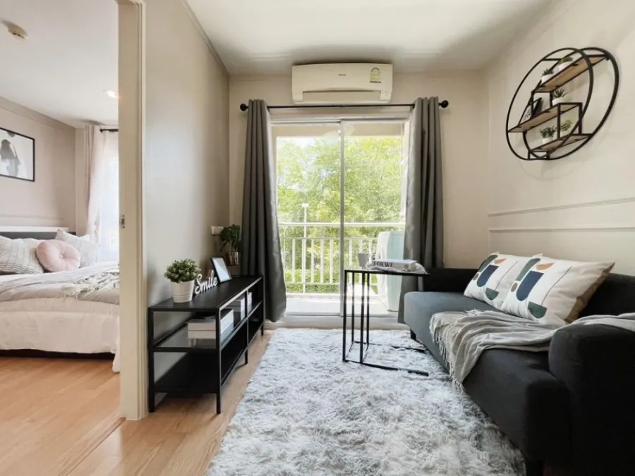 For Sale Lumpini Ville Sukhumvit 109 - Bearing Nice decorated room good built-in Fully furnished, don't miss it