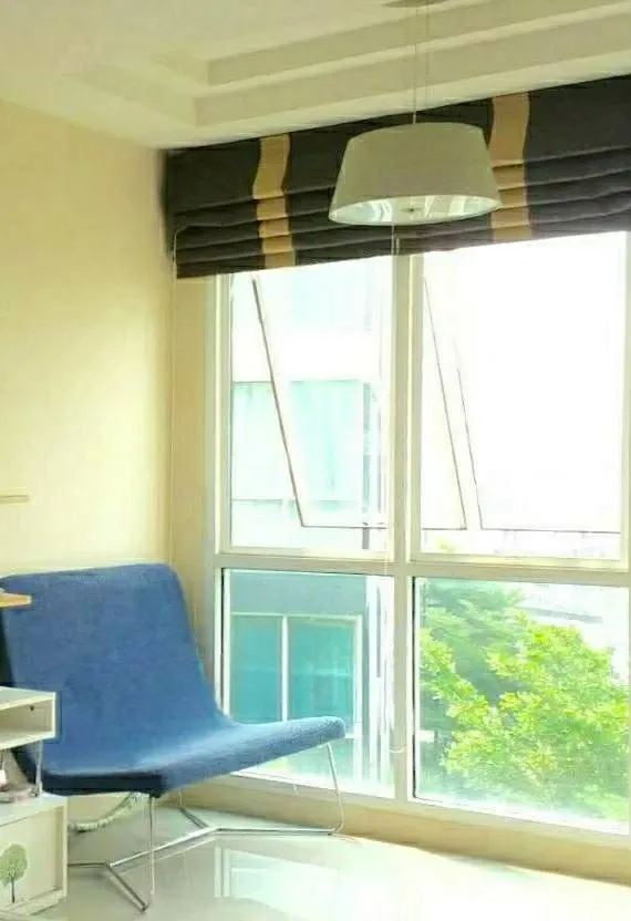 For sale: Garden Asoke-Rama 9, Building C, 6th floor, beautiful view room, airy, comfortable, shady, like this, you must reserve.