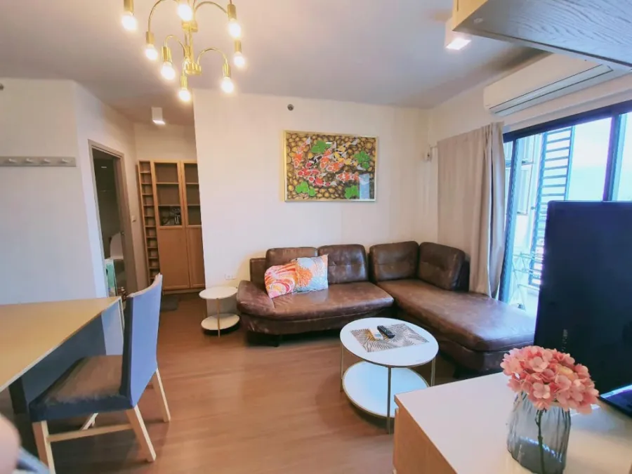 Condo for sale, Ideo Sukhumvit 93, 18th floor, great city view, corner room, quiet, private, good furniture, book now.
