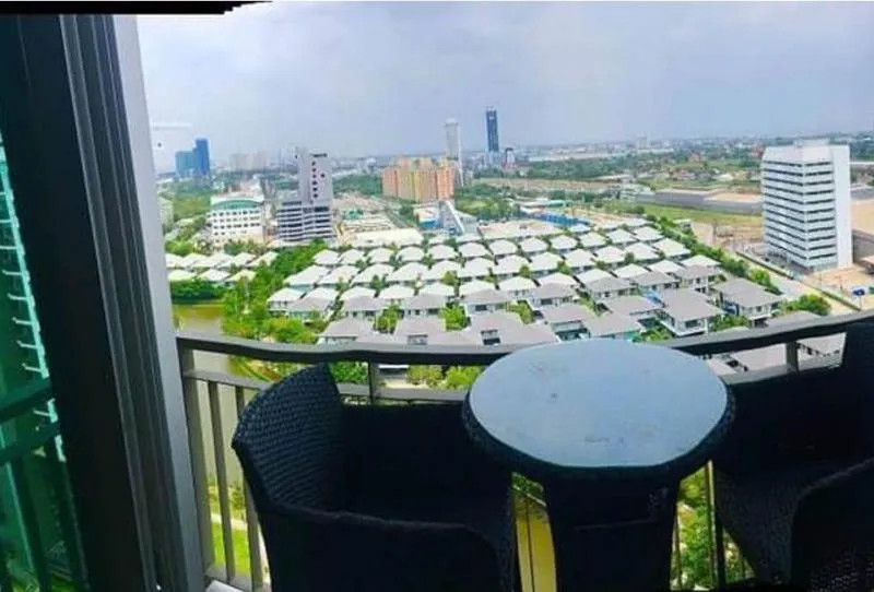 ด่วน!! ให้เช่า The Parkland Srinakarin Lakeside ระเบียงกว้าง วิวสวย เฟอร์ครบ พร้อมอยู่ รีบเลยย!!