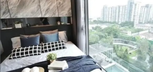 ให้เช่า Whizdom Connect Sukhumvit ตกแต่งครบ Built In จัดเต็มทั้งห้อง หิ้วกระเป๋าได้เลยจ้า images