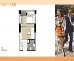 ขายดาวน์ Culture Thonglor ชั้น 18 แบบ 1 Bedroom Simplex ได้วิวเปิดโล่งสบายตา จองเลย