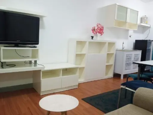 ขาย/เช่าคอนโด เอ สเปซ สุขุมวิท 77 ห้องนั่งเล่นกว้างโปร่ง พร้อมเคาน์เตอร์ครัว ห้องสวย พร้อมอยู่