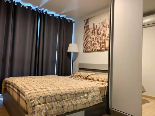 Condo for rent, Knightsbridge Sky City, Saphan Mai, 12th floor, very good wind, new room, beautiful decoration, ready to move in