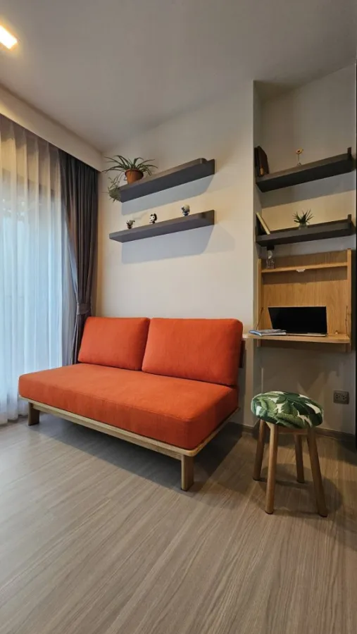 ให้เช่า Life Asoke Hype ชั้น 11 วิวสวนมักกะสัน 1 Bed Plus ตกแต่งอย่างดี พร้อมเข้าอยู่ ห้ามพลาด