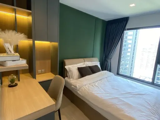 ปล่อยเช่าคอนโด LIFE ASOKE RAMA9 หิ้วกระเป๋ามาพร้อมอยู่ได้เลยทันที ห้องตกแต่งครบจบที่เดียว อย่าพลาด images