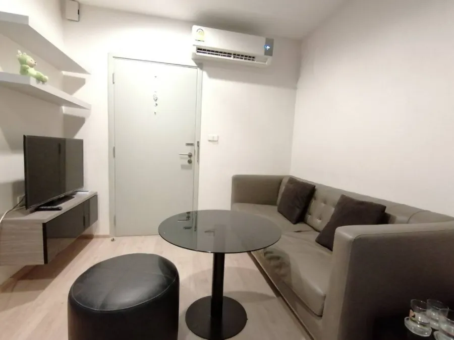 For rent Ideo Sathorn-Tha Phra, very beautiful room, well furnished, high floor, unblocked view Privacy, book now