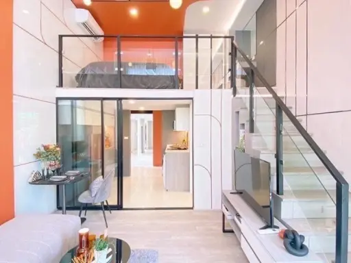 Selling down payment, Origin Plug & Play, Nonthaburi Station, Duo Space, 14th floor, if interested in being an owner, reserve now.