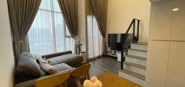 ขาย KnightsBridge Space Ratchayothin ห้อง Duplex ชั้น 18 พื้นที่ใช้สอบเพียบ เพดานสูง รีบจับจองเลย images