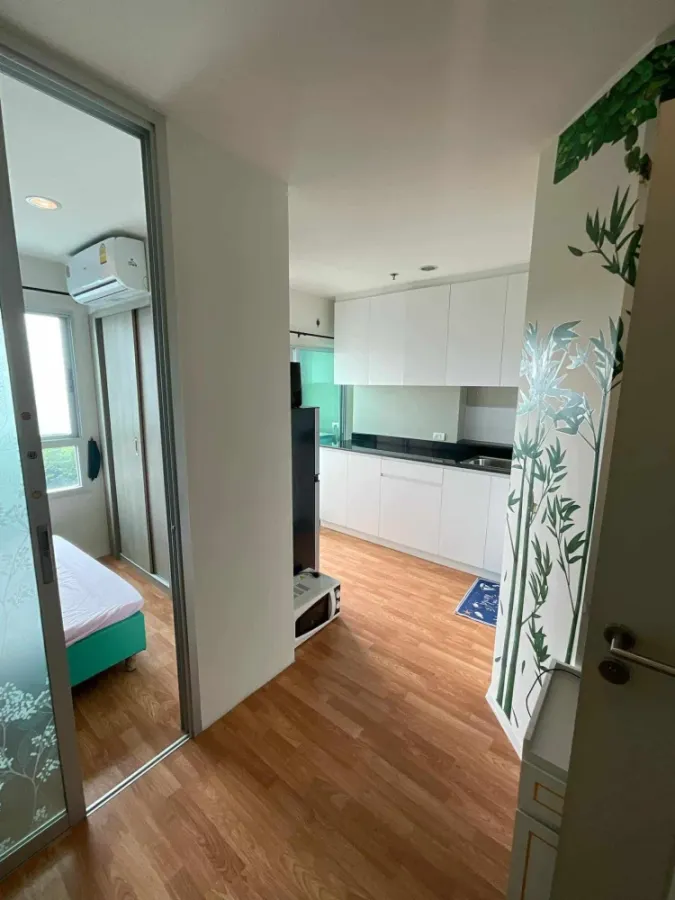 For sale or rent: Lumpini Park Phetkasem 98, 7th floor, partitioned unit, fully furnished, ready to move in. Book now!
