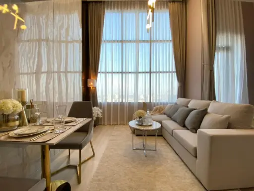 ให้เช่า KnightsBridge Prime Sathorn ชั้น 28 วิวแม่น้ำแจ่ม ห้องตกแต่ง Buit-In สวย สไตล์ LUXURY จองเลย images