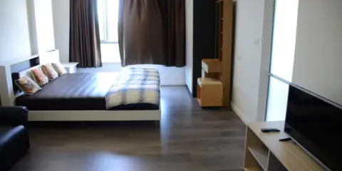 ให้เช่า Dcondo Campus Resort Bangna ห้อง studio ชั้น 8 ราคากันเอง ครบจบที่เดียว อย่าพลาดที่นี่