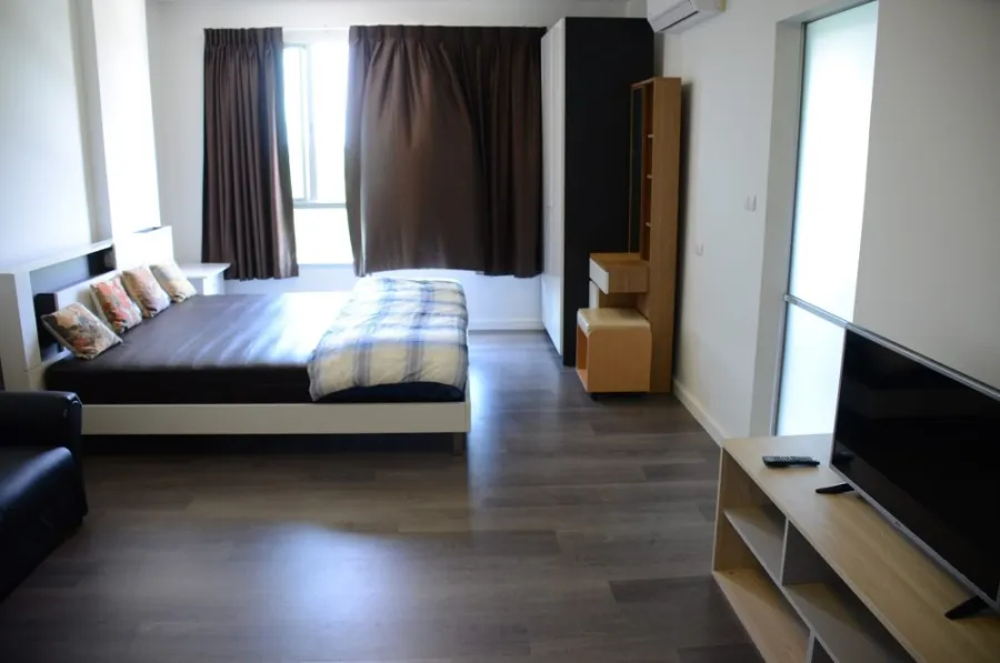 ให้เช่า Dcondo Campus Resort Bangna ห้อง studio ชั้น 8 ราคากันเอง ครบจบที่เดียว อย่าพลาดที่นี่
