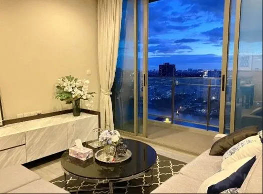 ให้เช่า 333 RIVERSIDE 2 ห้องนอน ชั้น 29 ห้องมุม วิวโค้งแม่น้ำเจ้าพระยา ห้องแต่งครบ น่าอยู่ จองเลย