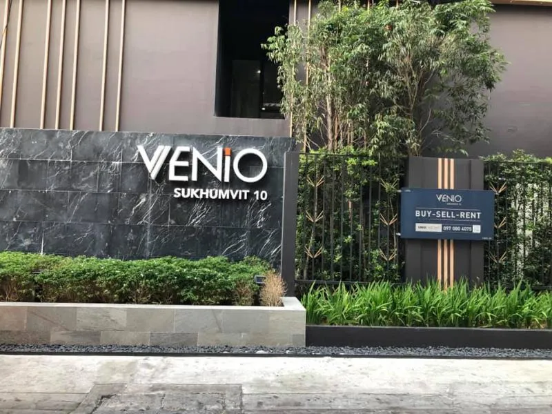 Condo for rent, Venio Sukhumvit 10, good location, Asoke area, near BTS Terminal 21, convenient, don't miss !!