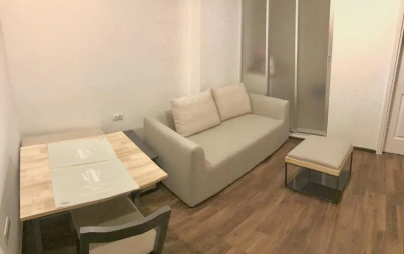 For rent, U delight Ratchavipha, 30.5 sqm, high floor, good view, new room, fully furnished. End in one room. Don't miss it.
