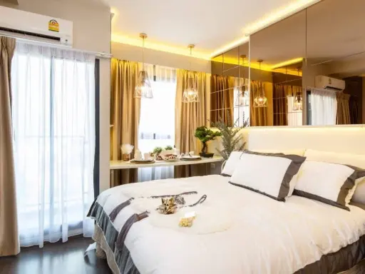 Condo for rent, Ideo Sukhumvit 93, beautiful room, fully furnished, near BTS, convenient transportation, ready to move in, book now!
