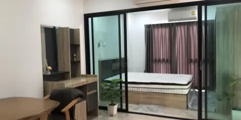 ให้เช่า D Mark Condo Sutthisan ชั้น 6 ห้องมุมเป็นส่วนตัว ตกแต่งครบครัน เฟอร์ครบ จบที่เดียว
