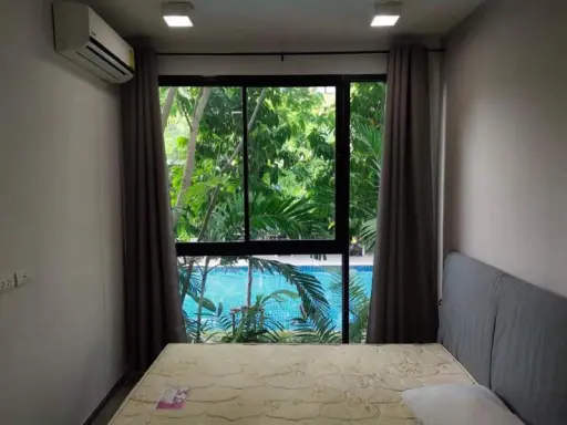 ให้เช่า เซล รัตนาธิเบศร์ ห้องแต่งสวยดูดี เรียบง่ายวิวสระว่ายน้ำ 1 นอน 1 น้ำ เฟอร์ครบ พร้อมอยู่ images