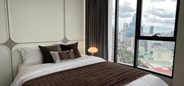 For rent condo Ideo q victory ห้องแต่งน่าอยู่ ชั้น 32 ได้วิวดี พร้อมระเบียงกว้างมาก คุณต้องห้ามพลาด images