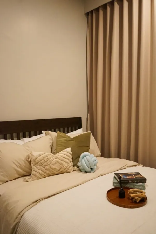 For rent, Celes Asoke, Fully Furnished, high floor, good view, beautiful room, fully furnished, hurry and reserve now, don't miss it, hurry up.