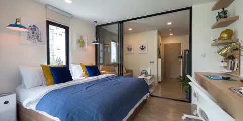 ให้เช่า คอนโด เคฟ ทาวน์ ชิฟท์ ห้องมุม ห้องสวย วิวสระว่ายน้ำ วิวสวน ห้องนอนทิศตะวันออก ห้ามพลาด