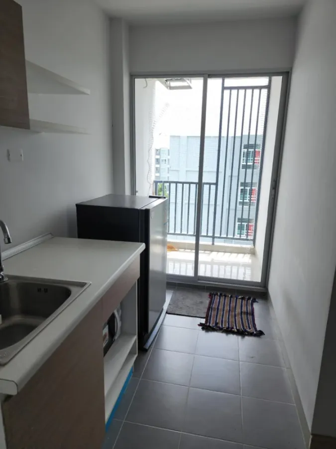 For rent: The Kith Rangsit-Tiwanon, 7th floor, fully furnished room with complete decorations. Reserve now, hurry!