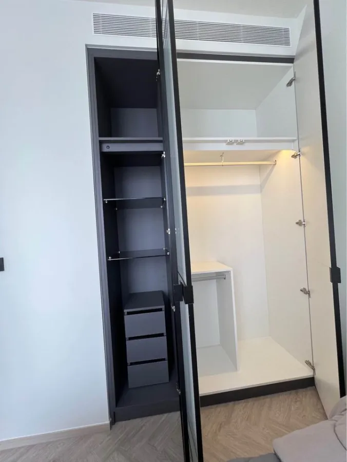 For rent, Chapter Charoennakorn-Riverside, Asian view, nice room, fully furnished, hurry to book, don't miss it.