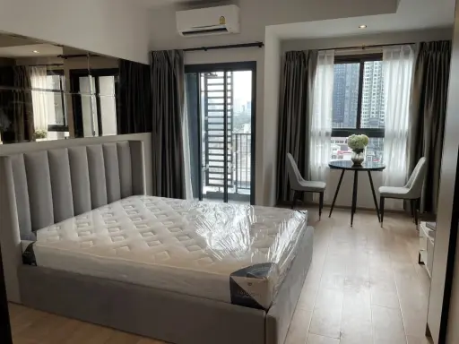ให้เช่า IDEO RAMA 9–ASOKE ห้องชั้นสูง พร้อมอยู่ เฟอร์พร้อม หิ้วกระเป๋ามาได้เลย!!!