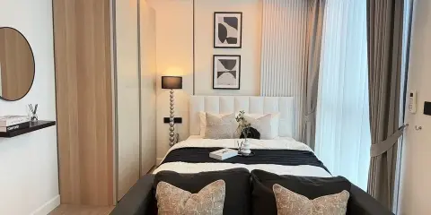 ขาย ไอดีโอ รัชดา ห้วยขวาง ห้องสตูดิโอ ตกแต่งสวยปังอลังเวอร์ บอกเลยว่าต้องจอง