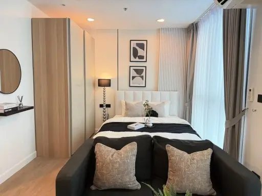 ขาย ไอดีโอ รัชดา ห้วยขวาง ห้องสตูดิโอ ตกแต่งสวยปังอลังเวอร์ บอกเลยว่าต้องจอง