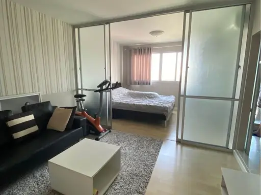 ขาย ให้เช่า คอนโด D condo รามอินทรา พร้อมเฟอร์นิเจอร์ครบชุด ตกแต่งครบ น่าอยู่ จองเลย
