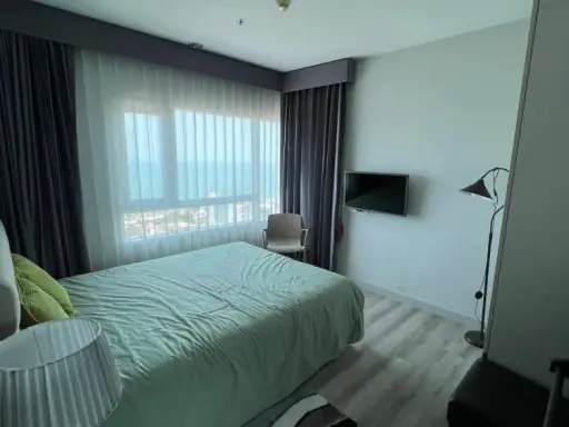 ขาย Condo Centric Sea ห้องพร้อมอยู่ เฟอร์พร้อม วิวทะเล จองเลย