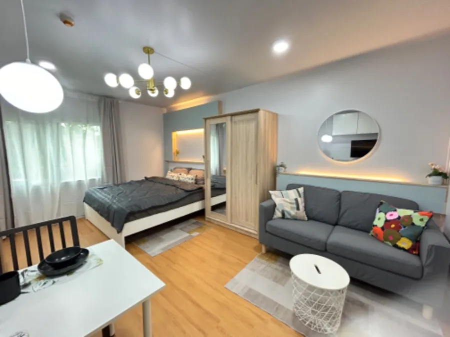 ขาย ไอริส แอเวนิว อ่อนนุช – วงแหวน ห้องสตูดิโอ ตกแต่งสวย พร้อมเฟอร์นิเจอร์ครบ ราคาดี จองเลย ด่วนๆ