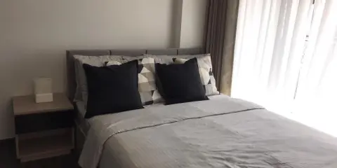 For Rent The Line Asoke Ratchada คอนโดสวย โลเคชั่นดี ตกแต่งสไตล์Cozy วิวเมือง พร้อมพลาดแล้วพลาดเลย