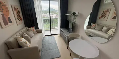 ขาย G CONDO SRIRACHA ชั้นสูงสุดวิวภูเขา พื้น SPC กันน้ำ กันปลวก 100% สนใจจองเลย