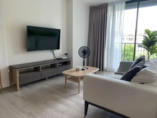 For sale: Chambers Chan, Lat Phrao-Wang Hin, corner room, pool view, 2 bedrooms, decorated in a minimalist style, good price, like this, you must rese