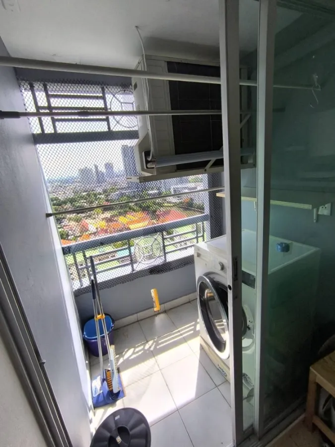 For rent!! Lumpini Ville Sukhumvit 77 condo, complete with furniture and appliances, ready to move in. Hurry and book now!!