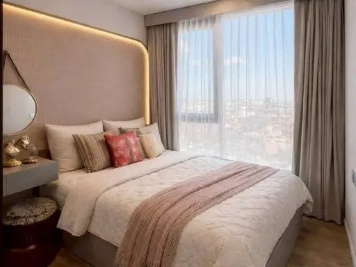 Condo for rent, Modiz Rhyme Ramkhamhaeng. Beautiful room, ready to move in. Book now!!