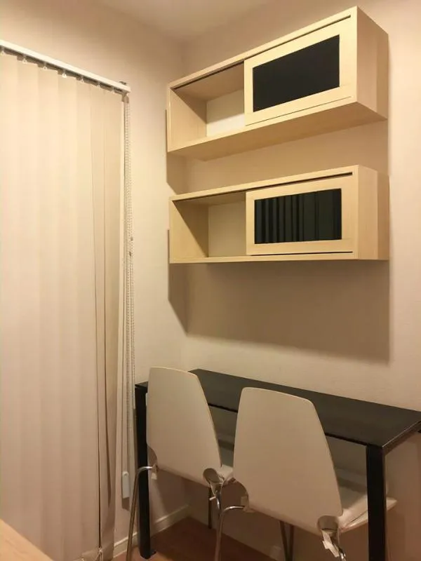 Condo for rent, Lumpini Ville On Nut 46, 1 bedroom, 1 bath, built-in room, fully furnished, beautiful view, ready to move in