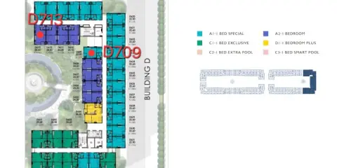 ให้เช่า เคฟ ทาวน์ ไอส์แลนด์ ชั้น 7 วิวสวนน้ำโซน Caribbean วิวดี แต่งครบ น่าอยู่ จองเลย ห้ามพลาด